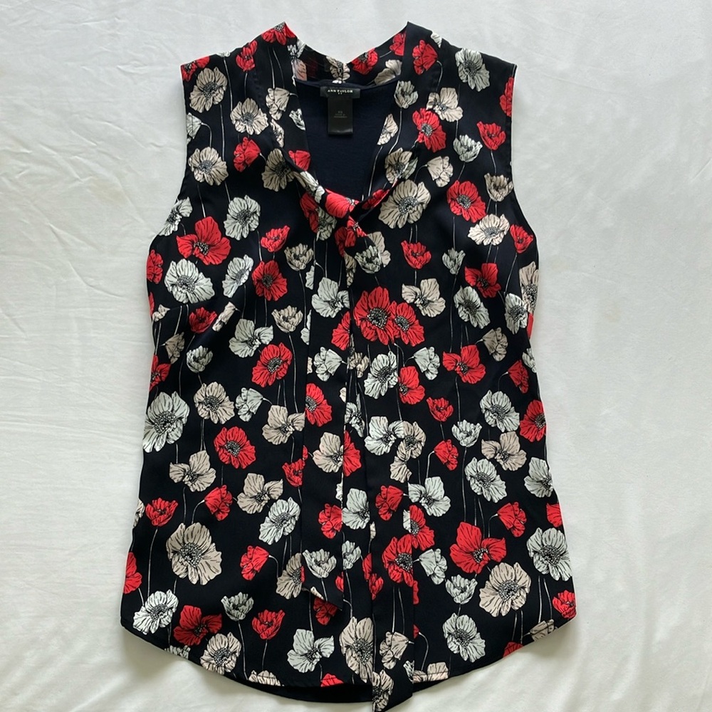 Sleeveless Ann Taylor Blouse